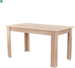 Leziter Yorki Standard étkezőasztal 140x80 cm sonoma tölgy