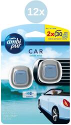 Ambi Pur Car autóillatosító 12x (2x 2ml) óceánpermet