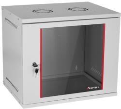 AsyTech Rack perete 9U 19'' 542X400, capacitate incarcare 50 kg, RAL7035 - ASYTECH Networking ASY-9U-5440SBW (ASY-9U-5440SBW) - wifistore