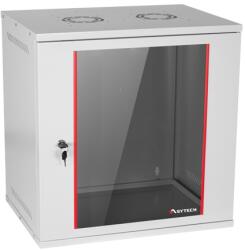AsyTech Rack perete 12U 19'' 542X400, capacitate incarcare 50 kg, RAL7035 - ASYTECH Networking ASY-12U-5440SBW (ASY-12U-5440SBW) - wifistore