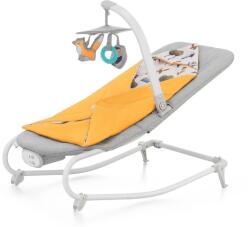 KinderKraft 3 IN 1 napozóágy, Kinderkraft Felió 2, erdei sárga