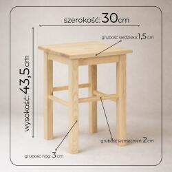 SPRINGOS Wf0002 square stool (WF0002)