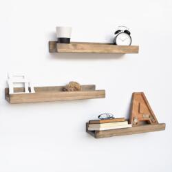  Hanah Home Wall Shelf Walnut Aa068