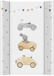CEBA BABY Pelenkázó alátét 2-oldalas puha (50x70) Basic Bunny Driver