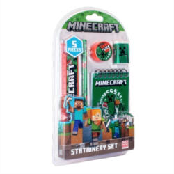  Írószer készlet, 5 db-os - Minecraft (MC00038)