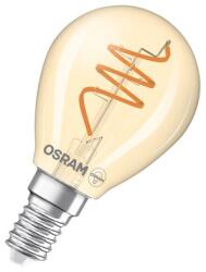OSRAM Bec LED Ledvance (Osram) Vintage 1906 Classic P 40 Spiral Filament 4, 9 W 922 Gold E14, 470 lm, 2200 K, 300°, auriu (4058075836563)
