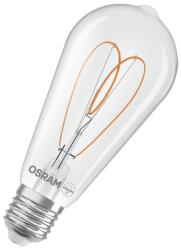 OSRAM Bec LED Ledvance (Osram) Vintage 1906 Edison 60 Heart Filament DIM 7, 2 W 927 Clear E27, 806 lm, 2700 K, 300°, transparent, dimabil (4058075836969)