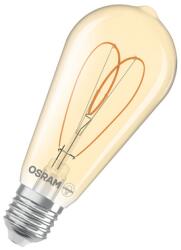 OSRAM Bec LED Ledvance (Osram) Vintage 1906 Edison 40 Heart Filament DIM 4, 9 W 922 Gold E27, 470 lm, 2200 K, 300°, auriu, dimabil (4058075836983)