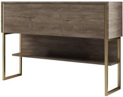  Hanah Home Komód Gold Walnut Luxe - Arany, Dió