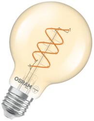 OSRAM Bec LED Ledvance (Osram) Vintage 1906 Globe 80 60 Spiral Filament DIM 8 W 922 Gold E27, 806 lm, 2200 K, 300°, auriu, dimabil (4058075836846)