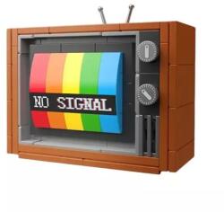  Retro színes TV építőkocka (JK8210)