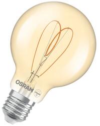 OSRAM Bec LED Ledvance (Osram) Vintage 1906 Globe 80 60 Heart Filament DIM 8 W 922 Gold E27, 806 lm, 2200 K, 300°, auriu, dimabil (4058075836884)
