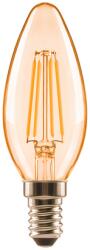 OSRAM Bec LED Ledvance (Osram) LED Classic B 33 Filament 4, 2 W 2400 K Gold E14, 380 lm, 300°, auriu (4099854567902)