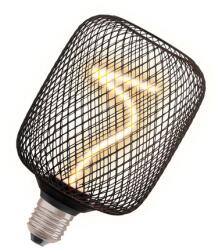 OSRAM Corp de iluminat LED decorativ Ledvance (Osram) 1906 DECOR LED SPIRAL FILAMENT SQUARE 100 BLACK DIM 3, 5 W 818 E27, 130 lm, 1800 K, IP20, 320°, negru, dimabil (4058075840300)