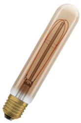 OSRAM Bec LED Ledvance (Osram) Vintage 1906 Tubular 40 Filament DIM 4, 8 W 822 Gold E27, 470 lm, 2200 K, 320°, auriu, dimabil (4099854091803)