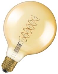 OSRAM Bec LED Ledvance (Osram) Vintage 1906 Globe 125 48 Filament DIM 7 W 822 Gold E27, 600 lm, 2200 K, 320°, auriu, dimabil (4058075761674)
