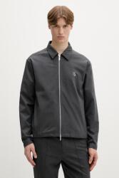 Filling Pieces átmeneti kabát férfi gyapjú hozzáadásával Twill Wool - szürke XL
