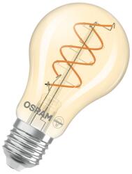 OSRAM Bec LED Ledvance (Osram) Vintage 1906 Classic A 60 Spiral Filament DIM 8 W 922 Gold E27, 806 lm, 2200 K, 300°, auriu, dimabil (4058075836648)