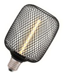 OSRAM Corp de iluminat LED decorativ Ledvance (Osram) 1906 DECOR LED STRAW FILAMENT SQUARE 100 BLACK DIM 3, 5 W 818 E27, 110 lm, 1800 K, IP20, 320°, negru, dimabil (4058075840263)