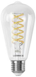 OSRAM Bec LED LEDVANCE SMART+ WiFi Filament Edison 60 Tunable White E27, 8 W, 806 lm, 6500 K, 320°, alb (4058075777996)