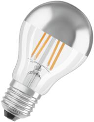OSRAM Bec LED Ledvance (Osram) LED Superstar Classic A 50 Filament Mirror Silver DIM 6, 5 W 827 Clear E27, 640 lm, 2700 K, 300°, argintiu, dimabil (4058075132917)