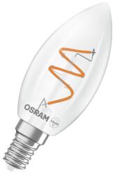 OSRAM Bec LED Ledvance (Osram) Vintage 1906 Classic B 28 Spiral Filament DIM 3, 1 W 927 Clear E14, 300 lm, 2700 K, 300°, transparent, dimabil (4058075836709)