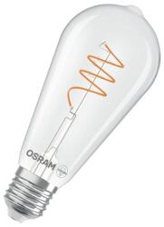 OSRAM Bec LED Ledvance (Osram) Vintage 1906 Edison 40 Spiral Filament 3, 4 W 827 Clear E27, 470 lm, 2700 K, 300°, transparent (4058075837027)