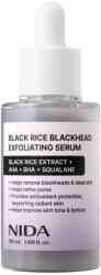 Nida - Black Rice Blackhead Exfoliating Serum - Mitesszer ellei hámlasztó szérum - 50ml