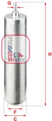 SOFIMA Filtru combustibil SOFIMA S 1852 B (S 1852 B) - fixbox