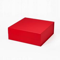 Neopak Mágneses doboz Négyzet alakú A4 Piros 330x330x115 mm Prémium