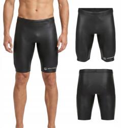 Aquastic Férfi neoprén rövidnadrág Aquastic OceanFlex 5/3 mm Glide Skin fekete S (AQS-B6AP008-BLK)