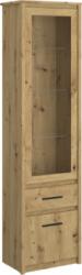 Mebel Bos Ayson W1D1W1S artisan tölgy vitrin
