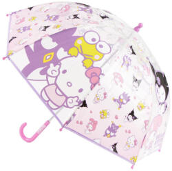Cerdá Hello Kitty Happy Friends gyerek átlátszó esernyő Ø71 cm (CEP2600003256)