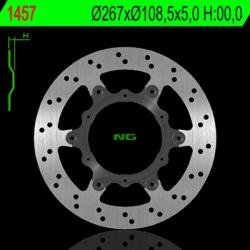 NG Brake Disc NG FÉKEK Lengő - 1457 NG Brake Disc Fékrendszer és alkatrészei Fékbetétek, fékpofák és féktárcsák Féktárcsák