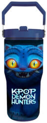  K-pop Démonvadászok Derpy rozsdamentes acél thermo szívószálas kulacs 600 ml PBK080945 (PBK080945)