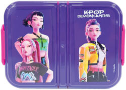 GIM K-pop Démonvadászok Girls több rekeszes uzsonnás doboz, szendvicsdoboz GIM56400262 (GIM56400262)