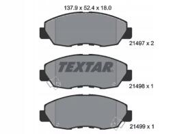 Textar Fék. kockák /p/ Accord 1.8, 2.0, 2.2 89-
