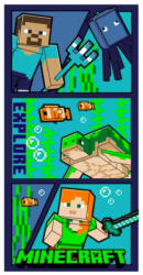 Mojang Minecraft fürdőlepedő, strandtörölköző 70x140 cm (Fast Dry) Nr 08