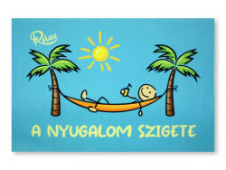  A nyugalom szigete: vidám beltéri lábtörlő (CQ04855)