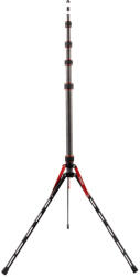 Caruba CLS-1C kompakt carbon lámpaállvány (fekete - piros)