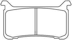 CL BRAKES CL FÉKEK Utcai Szinterelt Fékbetétek - 1252A3+ CL BRAKES Fékrendszer és alkatrészei Fékbetétek, fékpofák és féktárcsák Tárcsafékbetétek