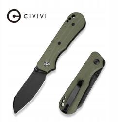 Civivi Knife Civivi Crabby összecsukható kés Od Green G10, Black Stonewashed 14C28N by Ken On (C24055-1)