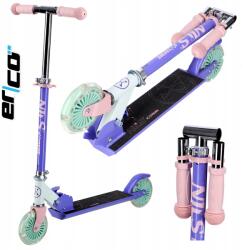 NILS Extreme Gyerek roller Klasszikus Összecsukható Állítható kerekek 120mm Led ABEC-7 (Hulajnoga składana dla dzieci koła LED)