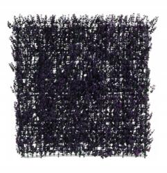  Lila fal mesterséges sövény szőnyeg Növényi panel 76 x 76 cm (8653)