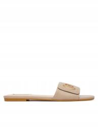 Liu Jo Eredeti Bőr Flip-flop Papucs Bézs 39 (SA6127 P0102)