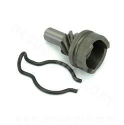 TNTOR Kickstart anya Peugeot Ludix / Zenith / Speedfight rövid rugóval 90° (15, 5 mm) TNTOR Motoralkatrészek Motorblokk és rögzítése Motorcsavarok és rögzítőelemek