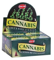 HEM Cannabis Kannabisz Vadkender Füstölő Kúp (Doboza sérült)
