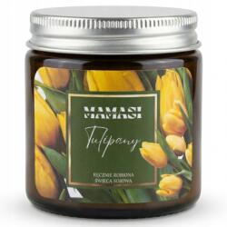 MamasiCandle Szója illatgyertya Tulipán 120ml