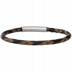 Matyas Hill Férfi bőr karkötő Vintage Black-brown 20, 0 cm (MH-10034-200)