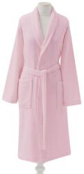 TAC ® Halat de baie cu guler sal din bumbac, marime S/M, Tac roz